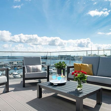 Yacht Park Premium Apartment Sea View 格丁尼亚 外观 照片