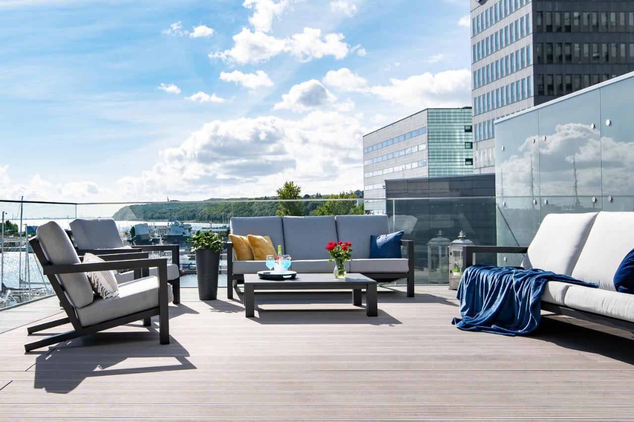Yacht Park Premium Apartment Sea View 格丁尼亚 外观 照片