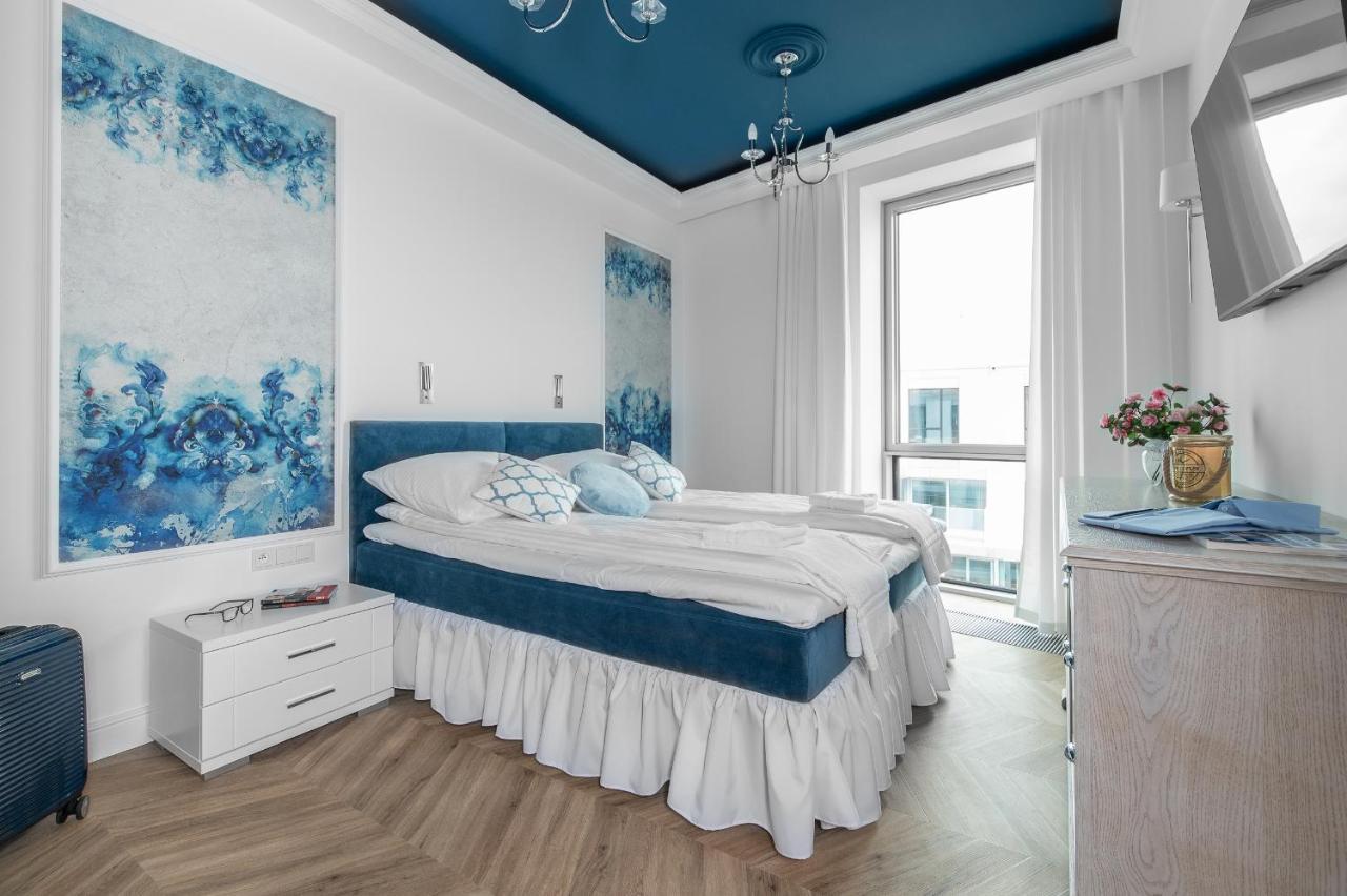 Yacht Park Premium Apartment Sea View 格丁尼亚 外观 照片