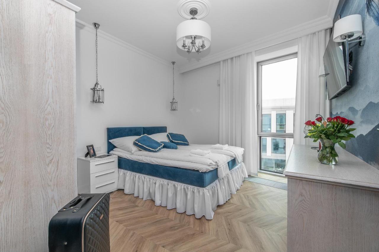 Yacht Park Premium Apartment Sea View 格丁尼亚 外观 照片